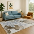 thumbnail image 7 of Addison Rugs Mayfield Premium Machine Washable Transitional Abstract Taupe Rectangle Rug, 10' x 14', 7 of 7