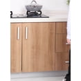 thumbnail image 5 of 2-Tier Sliding Under Sink Organizer - Rustproof Metal Storage for Kitchen & Bathroom Cabinets, 5 of 5