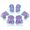 Blue Purple, variant on Kids/Youth Knee Pad Elbow Pads Guards Protective Gear Set for Roller Skates Cycling BMX Bike Skateboard Inline Skatings Scooter Riding Sports