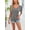 Gray, variant on YHAJDS Short Sleeve Shirts for Women Women's Basic T-Shirts Round Neck Solid Color Casual Tee Top