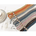 thumbnail image 4 of 2PCS Curtain Tiebacks Tie Backs Buckle Clips Weave Rope Holdbacks Home-Light Gray, 4 of 6