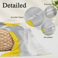 thumbnail image 3 of Yellow Grey Pillow Covers 12"x20", Abstract Geometric Oil Painting Vintage Gradient Soft Brushed Microfiber Breathable Throw Pillow Covers, Decorative Pillowcase with Zipper for Couch Sofa Bedroom, 3 of 9
