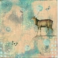 thumbnail image 2 of Ogren, Sarah 26x26 Black Ornate Wood Framed with Double Matting Museum Art Print Titled - So Many Spots, 2 of 4