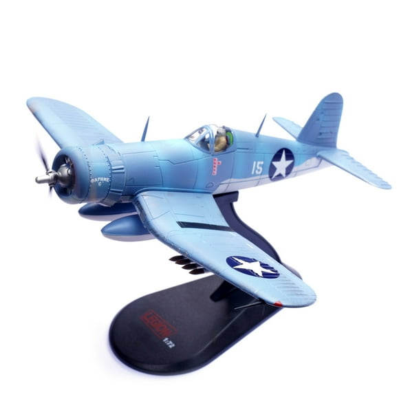 JMLIANG Diecast F4U Corsair WWII USMC Fighter VMF 213 Hell Hawks 1:72 Scale James Cupp Daphne C Gift Display