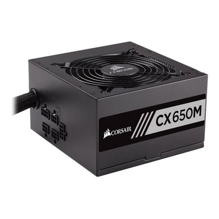 CORSAIR CX-M Series CX650M - 2015 Edition - power supply (internal) -  ATX12V 2.4/ EPS12V 2.92 - 80 PLUS Bronze - AC 100-240 V - 650 Watt - active  PFC