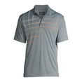 thumbnail image 6 of Ben Hogan Big Men's Plaid Print Short Sleeve Polo Shirt, 6 of 6