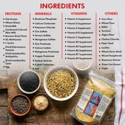 Morning Bird Eggfood 1.5 lbs – Protein Food with Essential Amino Acids, Vitamins & Minerals – Supports Growth, Digestion & Feather Health – Ideal Bird Seed for Breeding and All Bird Types