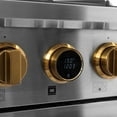 thumbnail image 2 of 48 in. 6.7 cu. ft. 8 Burners Dual Fuel Range for Propane Gas in Stainless Steel., 2 of 18