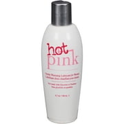 Angle View: Hot Pink Warming Lube for Women - 4.7 Oz. / 140 ml