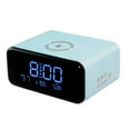 thumbnail image 1 of PEONAVET Bluetooth Clock Bluetooth Clock Large Display Screen Intelligent Alarm Clock Bluetooth Speaker10W Wireless Charging Rear Mounted Warm Night Light, 1 of 1