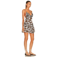thumbnail image 4 of Women's Boho Floral Maxi & Mini Sundress Spaghetti Strap Backless Ruffle Hem Flowy A-Line Dress, 4 of 9