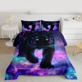 thumbnail image 2 of Homewish Tiger Animal Bedding Comforter Set 2pcs for Kids Teens Adults,Universe Galaxy Twin Comforter Sets Microfiber,Abstract Gradient Ombre Breathable Bedding Set,Microfiber Bedroom Decor, 2 of 8