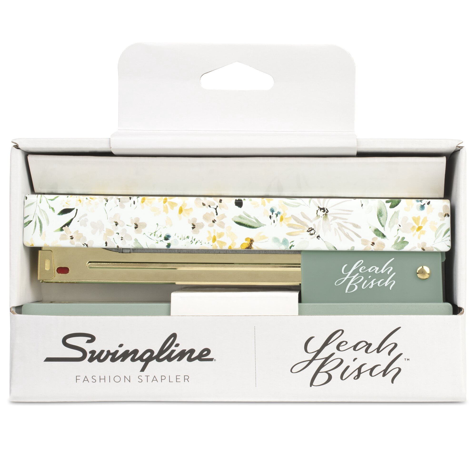 Leah Bisch for Swingline Full Strip Stapler Wildflowers - Full Size Staplers