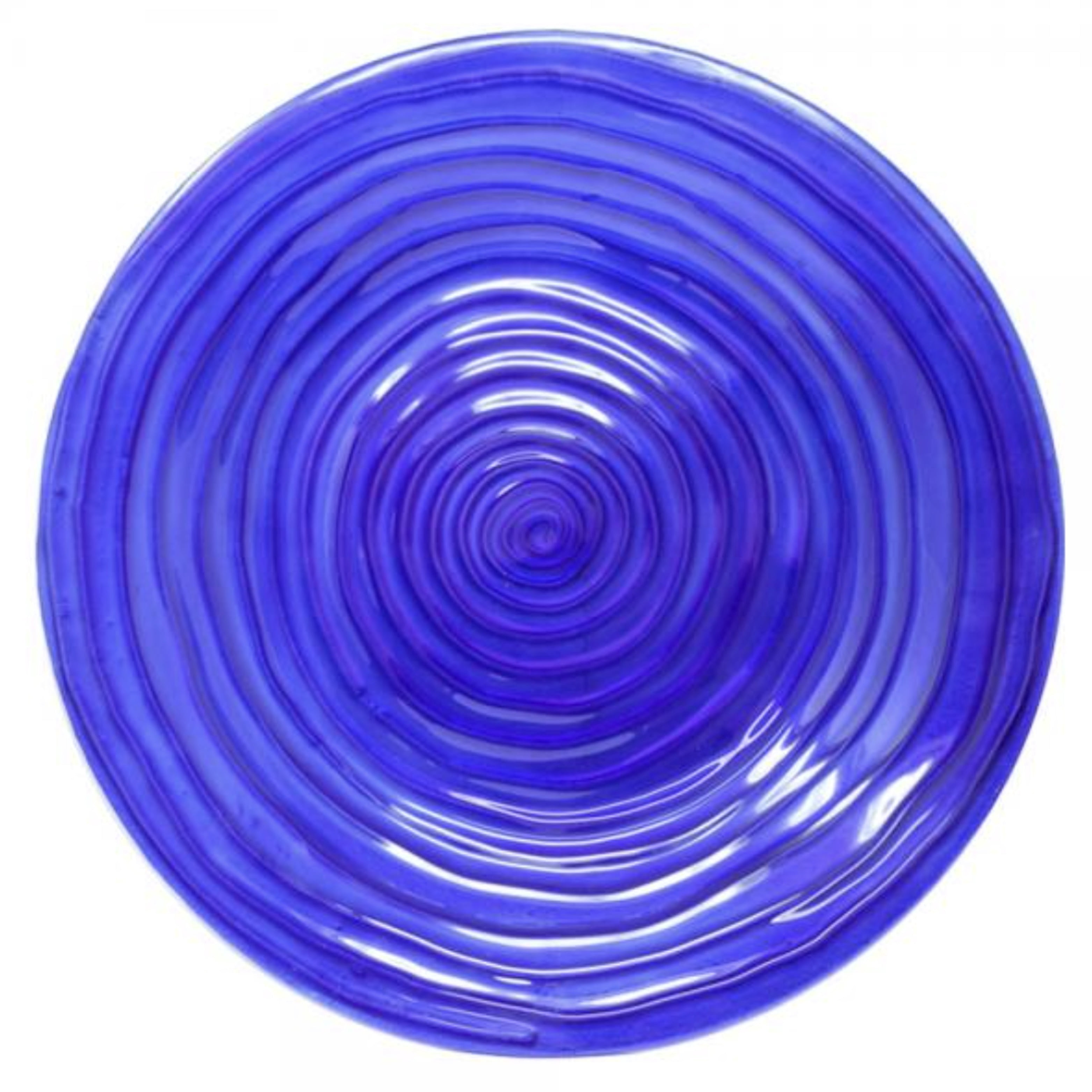 Songbird Essentials Bird Bath Ceramic Hanging Birdbath Cobalt Blue