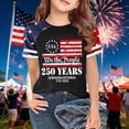 thumbnail image 2 of FINALGANG Kids 4th Of July T-Shirt 250th Anniversary Usa Shirts Boys Girls American Flag T-Shirt Summer Patriotic Tops Children's Independence Day Tshirts 10-11 Years, 2 of 4