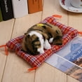 thumbnail image 4 of Khall Simulation Cat, Home Decoration Simulation Cat Toy, Simulation Sleeping Cat Fine Decoration At Home Good Gift For Kids Christmas Gifts, 4 of 8