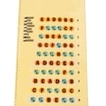 thumbnail image 3 of 1x etiquetas adhesivas para notas de diapasón de guitarra para aprendices de práctica de guitarra Hugo Calcomanías de notas de peretón de guitarra, 3 of 9