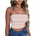 thumbnail image 2 of Tube Tops, Womens Printed Strapless Yoga Exercise Chest Wrap Pullover, 2 of 4