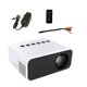 thumbnail image 3 of Methold 1920x1080P proyector de vídeo portátil Proyector LED Proyector para cine 1080P 3D 4K (opción multipantalla para Iphone) Sistemas de cine en casa Blanco Enchufe de EE. UU., 3 of 6