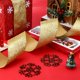 thumbnail image 5 of Cinta decorativa Dilunave Gold de 6,3 cm x 9,2 m, 2 rollos, 5 of 7
