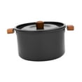 thumbnail image 1 of Lipstore Camping Cookware Camping Pot Porridge Noodle Pot Round Stockpot with Lid Camping 4L, 1 of 8