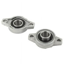 KFL002 FL002 Self Aligning Pillow Block Flange Bearing 15mm 2PCS y11956
