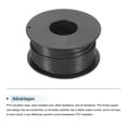 thumbnail image 3 of Uxcell Cable de Conexión Trenzado 18AWG 15m/50ft Negro Eléctrico UL1007 Bobina de Cobre Estañado para Conexiones Internas Marinas, 3 of 7