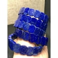 thumbnail image 6 of K-KED 1pcs Natural Blue Lapis Lazuli Quartz Crystal Stone Bangle Bracelet Reiki Gift-5A+, 6 of 7
