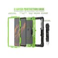 thumbnail image 3 of Samsung Galaxy Tab S8 Ultra 14.6 inch Case Model SM-X900 / SM-X906 with S Pen Holder, Rugged Heavy Duty Shockproof Protective Cover with Rotating Kickstand & Shoulder Strap, 3 of 7