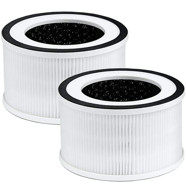 Filtros HEPA de Repuesto Compatibles con Fillo/Halo/Allo Purificador de Aire de FiltracióN de 3 Etapas, Paquete de 2