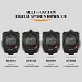 thumbnail image 2 of Sports Stopwatch Timer 30 Memory Digital Stopwatch 3 Line Display, 2 of 8