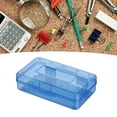 thumbnail image 2 of Pencil Box, Fashionable Clear Simple Snap Lid Pencil Case Portable  For Classroom, 2 of 8