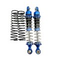 thumbnail image 1 of ZheElen RCGOFOLLOW Alliage d'Aluminium Lisse avant Arrière Amortisseur Résistant à l'Usure Rc avant Amortisseur Arrière pour 1/10 LOSI Baja Rey 4WD Bleu Foncé, 1 of 6