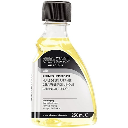 Winsor & Newton Oil Colour Refined Linseed Oil,