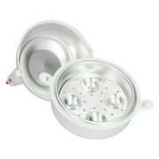 Dioche Egg Cooker 4 Eggs Chicken‑Shaped Heat Resistant Microwave Eggs Boiler For Hom LF