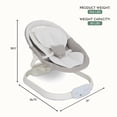 thumbnail image 5 of Evolur Comfort Cocoon Swing, White, 5 of 8