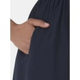 thumbnail image 3 of Time and Tru Women's and Women’s Plus Sleeveless Mix Tank Dress, Sizes XS-4X, 3 of 4
