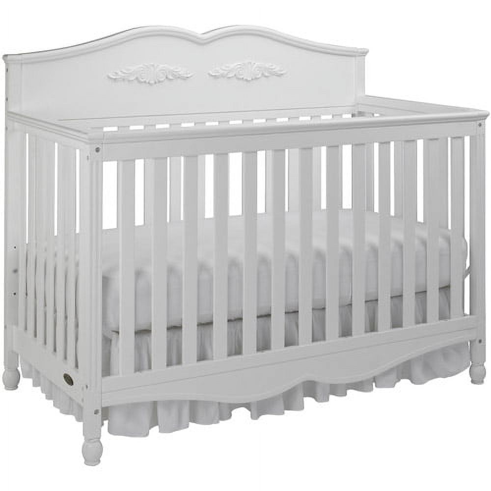 Graco - Victoria Fixed Side 4-in-1 Convertible Crib, White - image 2 of 6