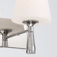 thumbnail image 3 of RAM-A3403-PN Crystorama Lighting Ramsey - 3 Light Wall Mount in Classic Style - 23.25 Inches Wide by 10.5 Inches High-Polished Nickel Finish, 3 of 7