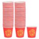 thumbnail image 4 of Tazas de té rojas para bodas y despedidas de soltera Vasos de papel desechables para té y café calientes Patrón floral Ideal para fiestas de té y celebraciones de bodas chinas, 4 of 5