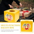 thumbnail image 2 of CIMAXIC Party Lottery Box Square Raffle Ball Game Box Plastic Storage Ticket Box for Party,8.07"X8.07"X7.87", 2 of 5