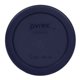 thumbnail image 2 of Pyrex - Tapas Redondas De Plástico Para 1 Taza, Paquete De 6 Unidades, Color Azul Oscuro, Original Pyrex, Fabricado En Los Estados Unidos, 2 of 3