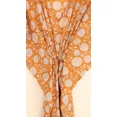 thumbnail image 5 of Summer Wear Bagru Print Cotton kaftan For Beach Cover Up, Indian Handmade Floral Cotton Kaftan, Summer Cotton Kaftan, Women Dress, 5 of 5
