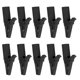 thumbnail image 3 of J60037 10 Abrazaderas de Seguridad para Batería con Carcasa Aislada PA Clip de Seguridad de 4 Mm con Conector Tipo Banana Niquelado Clips de Prueba con Revestimiento Completo, 3 of 8
