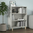 thumbnail image 1 of vidaXL Sideboard Concrete Grey 69.5x32.5x90 cm Engineered Wood, 1 of 4