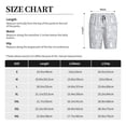 thumbnail image 3 of Kdxio Fun Rabbit Print Mens Shorts, Breathable Lounge Sleepwear Set with Elastic Waistband and Pockets-XX-Large, 3 of 6