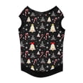 thumbnail image 2 of Family Pajamas Matching Sets - 2 piece Black Christmas Tree with Santa Hat Print Long Sleeve Top and Pants Pjs, Matching Pajamas for Family Holiday Eve for XL Pjs, 2 of 3
