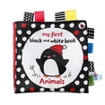 thumbnail image 1 of 1pc Alto Contraste Book Book Book Newborn Plaza Libro Educativo Early Juguetes Juguetes para bebés, 1 of 9