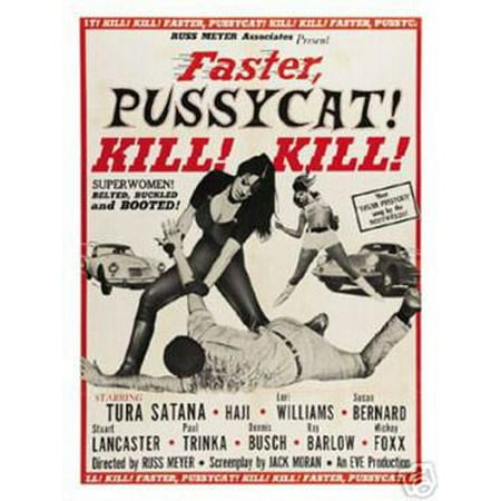 Faster Pussy Cat Vintage Movie Poster, 12