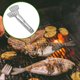 thumbnail image 5 of Pinzas de espátula 2 en 1 con agarre y giro, pinzas de cocina de acero inoxidable, pinza para barbacoa, pinza para pan, pinza para filetes fritos, volteador de pescado y filetes de res, aleta plateada, 5 of 7